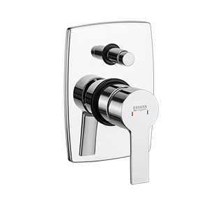 Single Lever Concealed Diverter 3-inlet push type