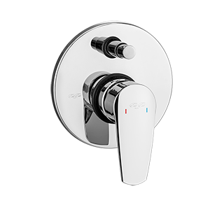 Single Lever Concealed Diverter 3-inlet push type