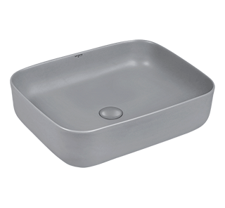 Table Top Basin - Matt Grey