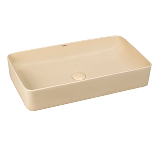 Table Top Basin - Matt Beige