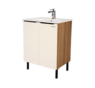 Floor mounted vanity - 24 Inch