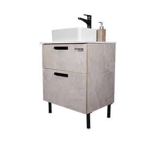 Floor mounted vanity - 24 Inch